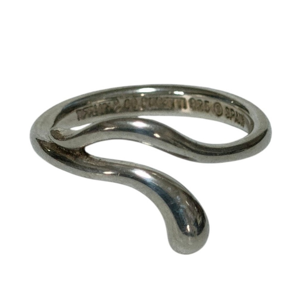 TIFFANY & CO. Silver Teardrop Ring